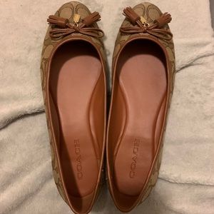 Coach Tassel Flats